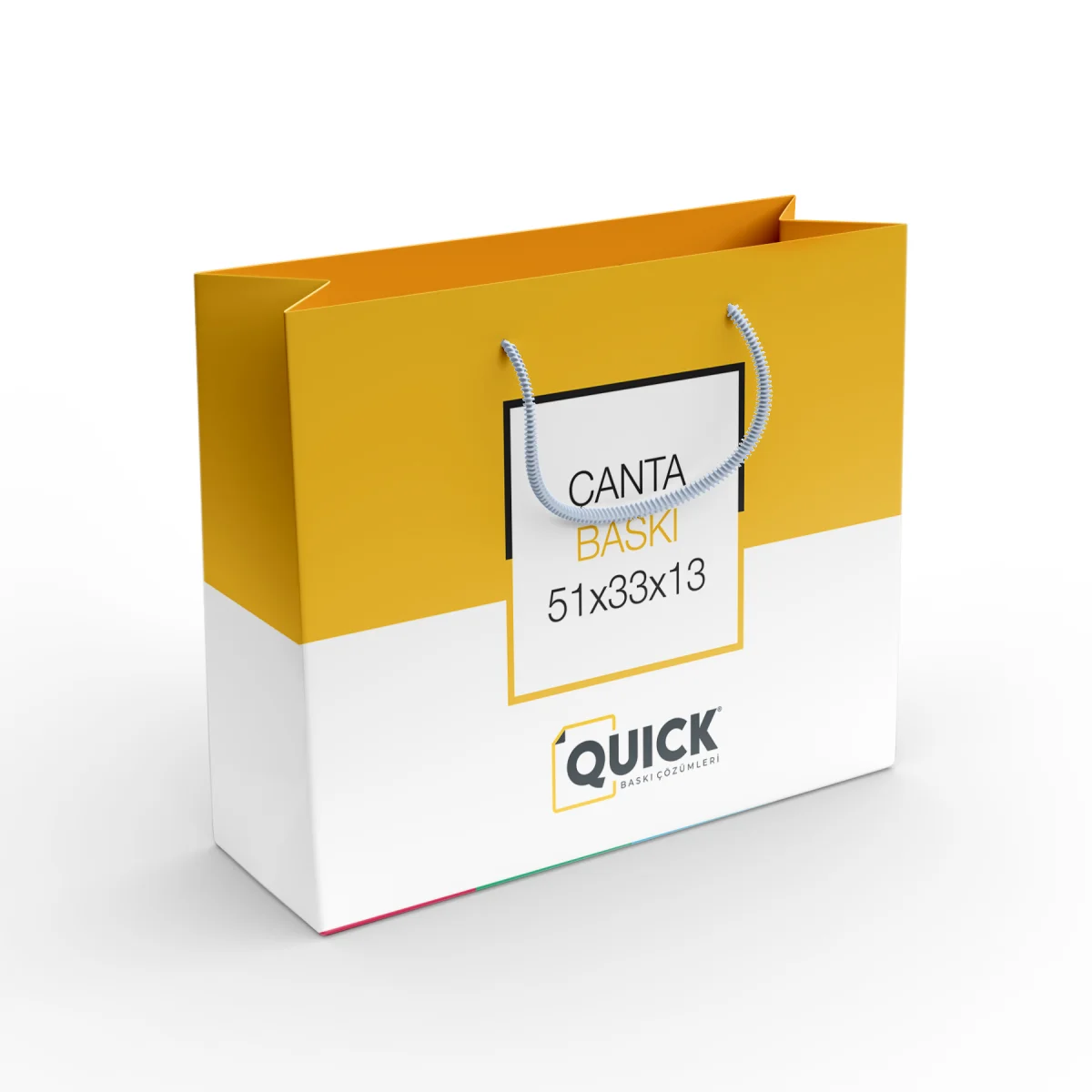 Büyük Karton İpli Çanta