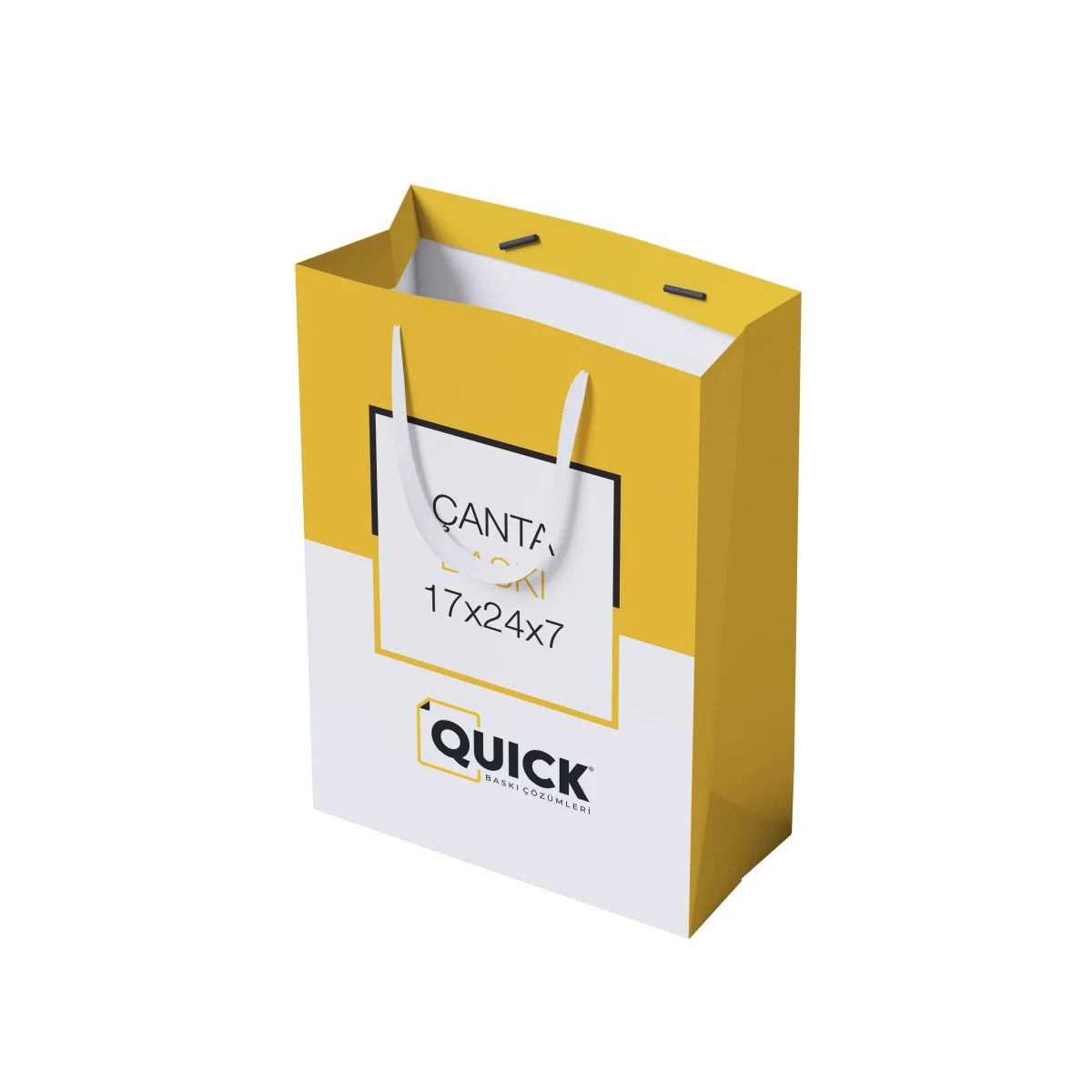 Küçük Karton İpli Çanta