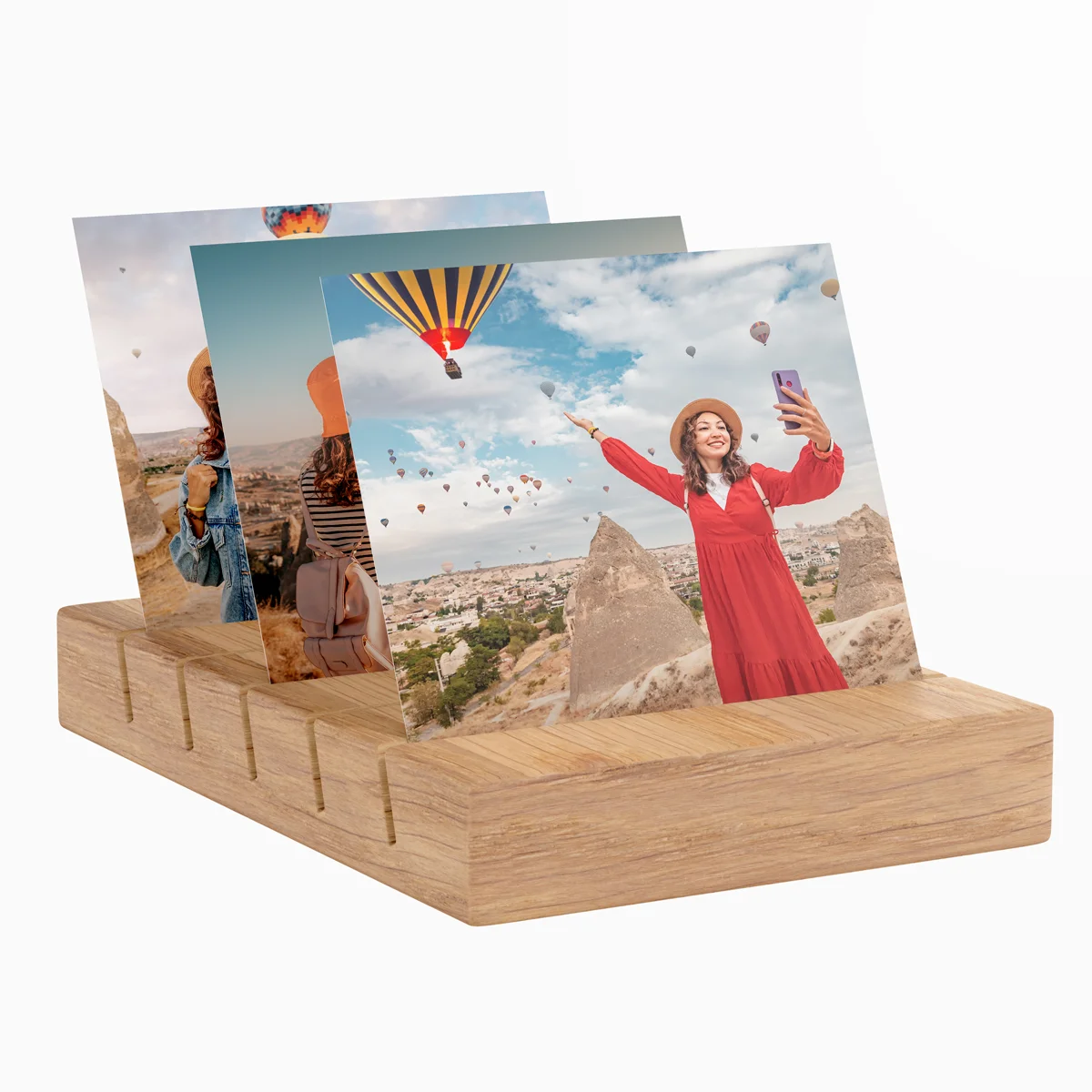 Standlı Metal Foto Magnet