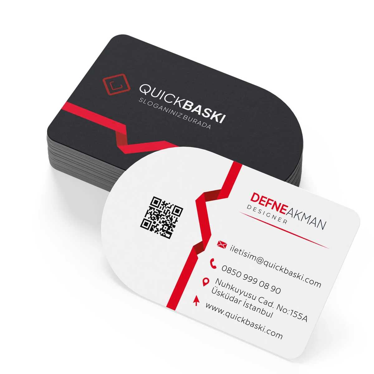 Özel Kesimli Kartvizit