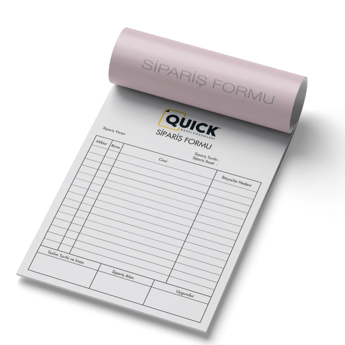 Sipariş Formu Baskı